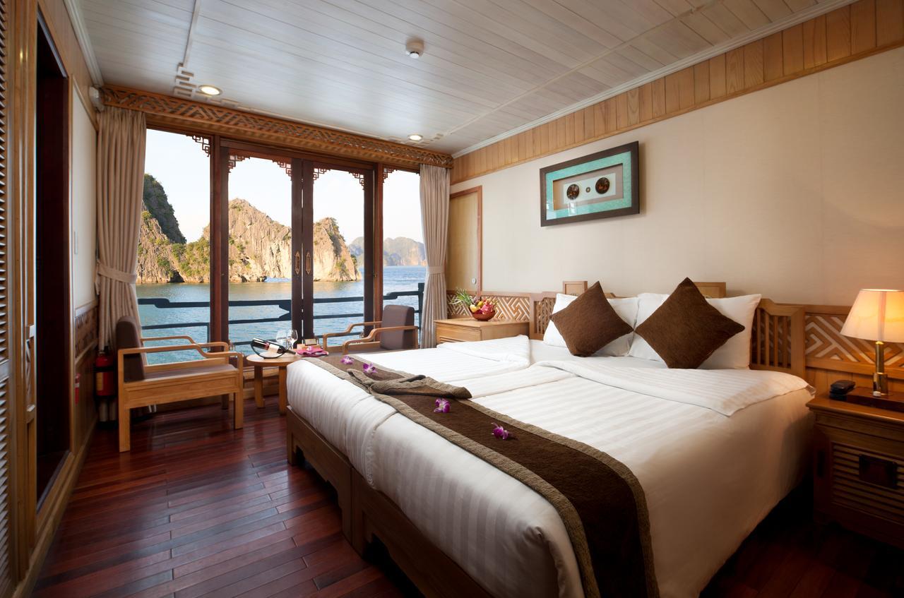 Halong Glory Legend Cruise Hotel Hạ Long-öböl Kültér fotó