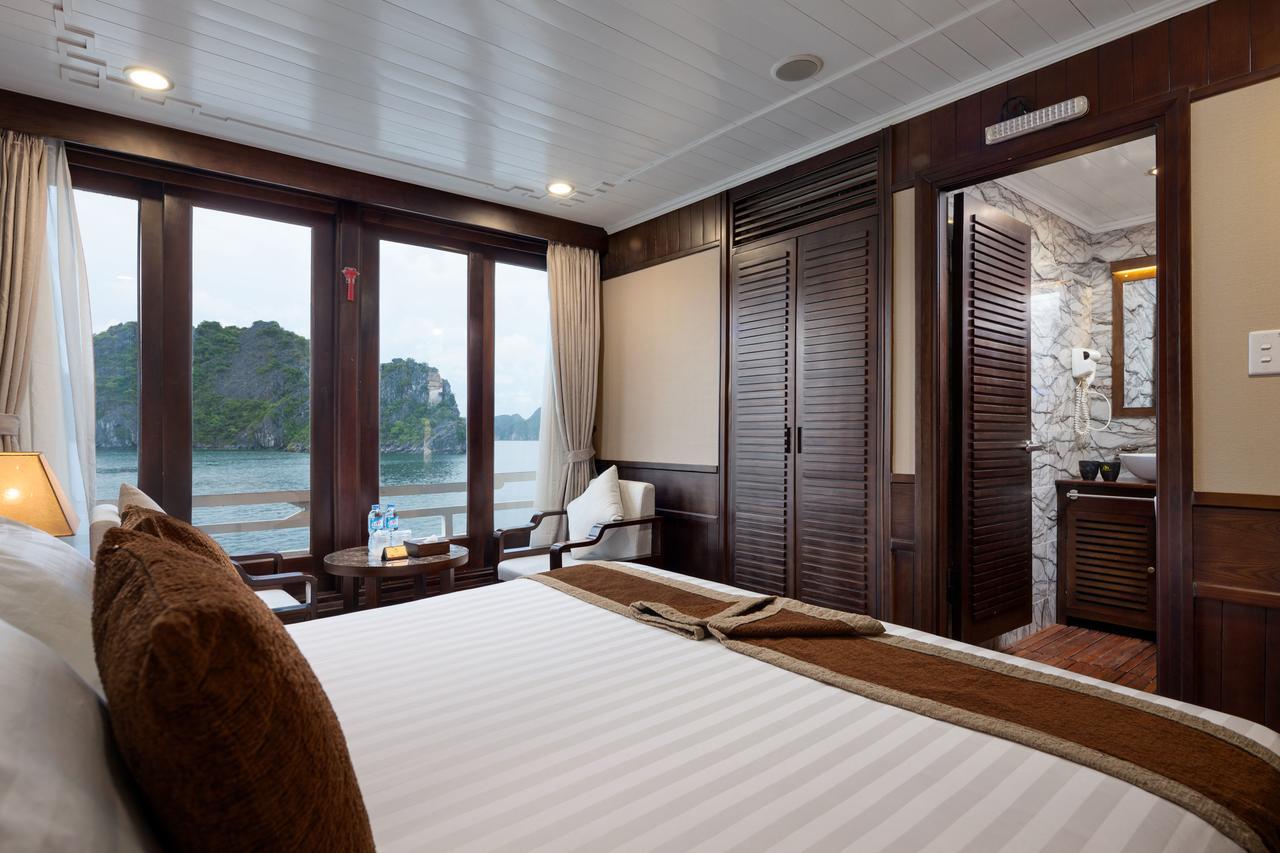 Halong Glory Legend Cruise Hotel Hạ Long-öböl Kültér fotó
