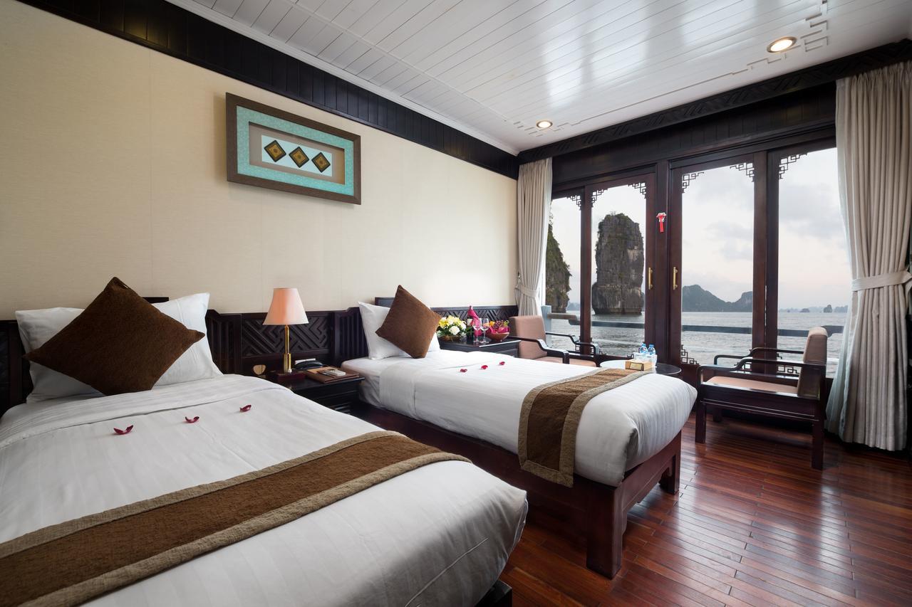 Halong Glory Legend Cruise Hotel Hạ Long-öböl Kültér fotó