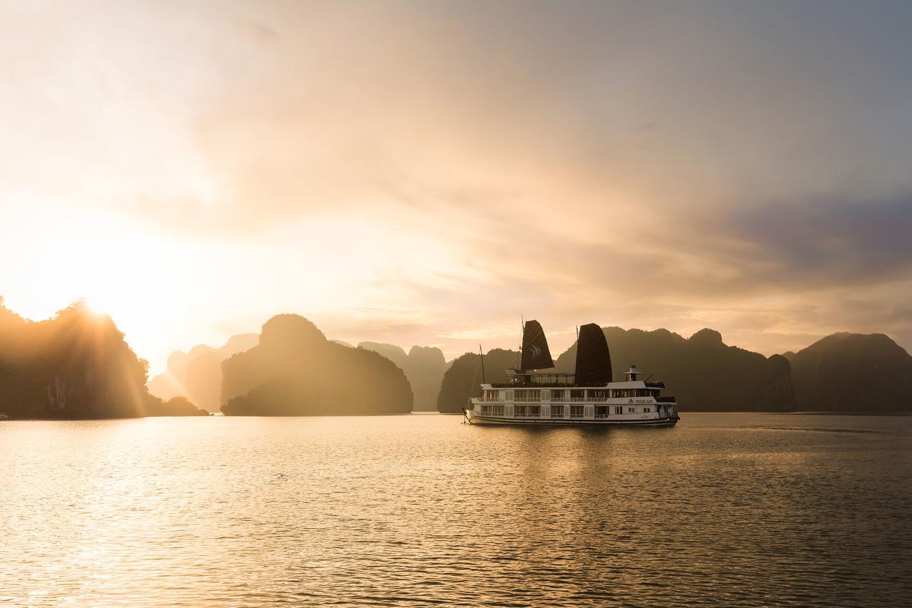 Halong Glory Legend Cruise Hotel Hạ Long-öböl Kültér fotó