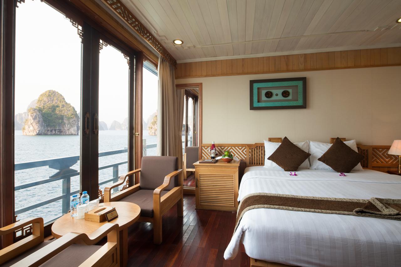 Halong Glory Legend Cruise Hotel Hạ Long-öböl Kültér fotó