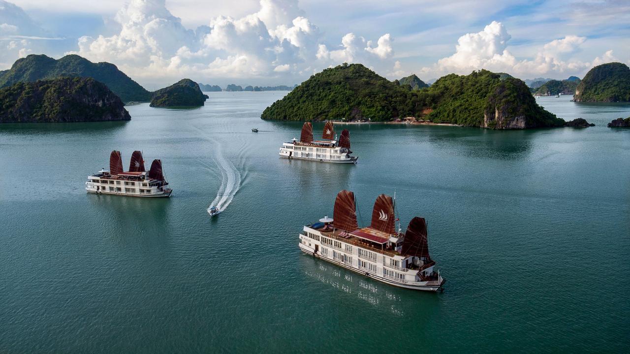 Halong Glory Legend Cruise Hotel Hạ Long-öböl Kültér fotó
