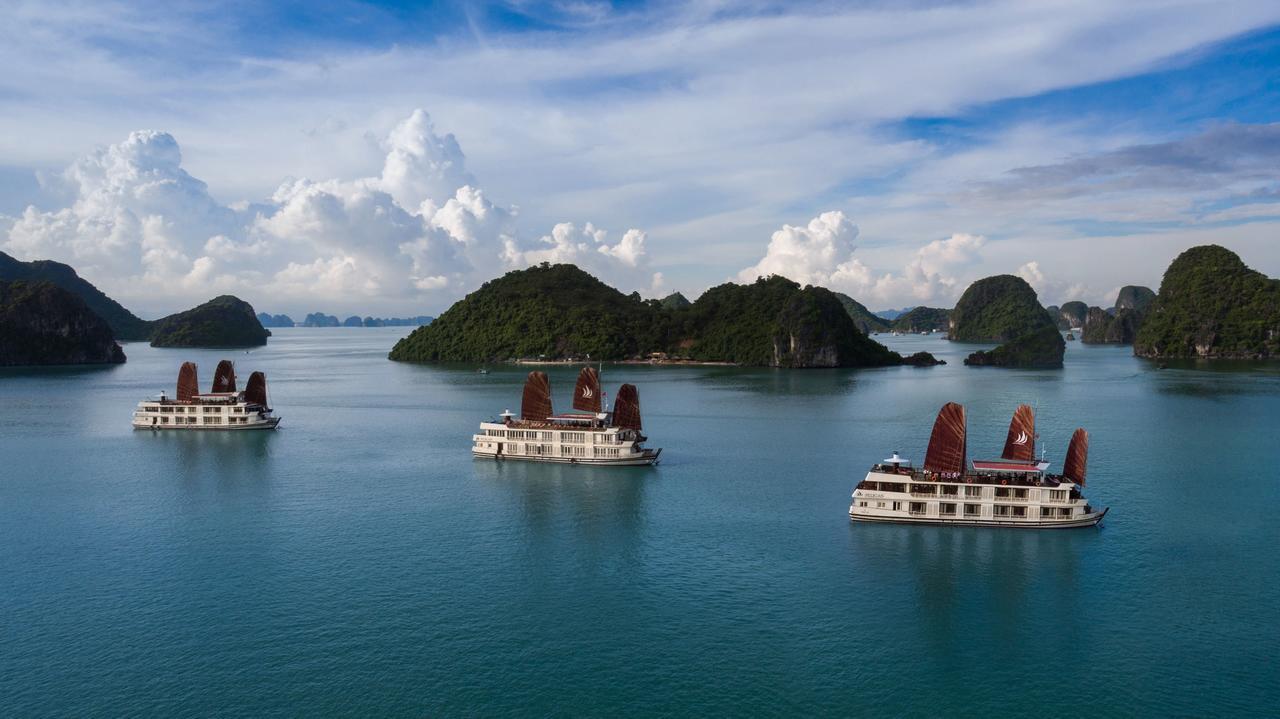 Halong Glory Legend Cruise Hotel Hạ Long-öböl Kültér fotó