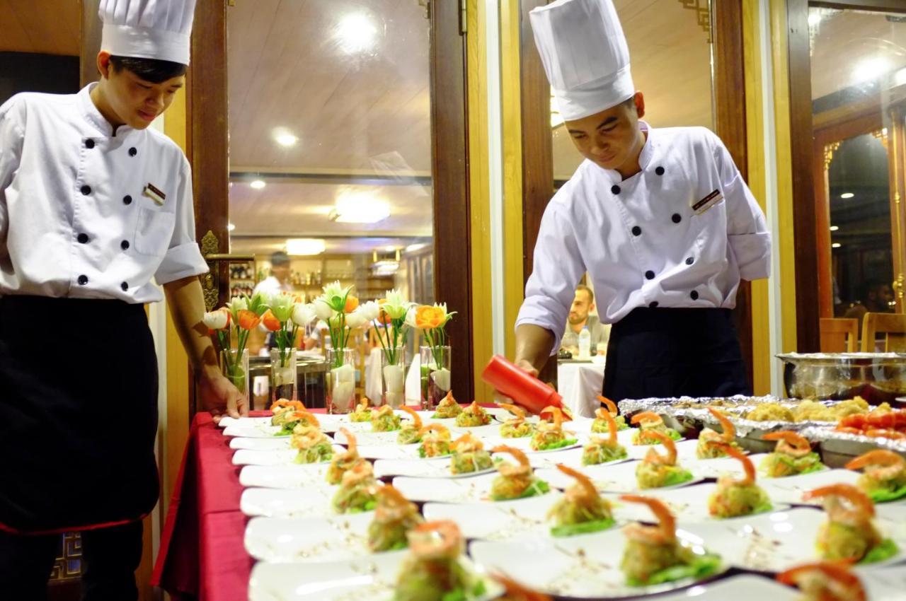 Halong Glory Legend Cruise Hotel Hạ Long-öböl Kültér fotó