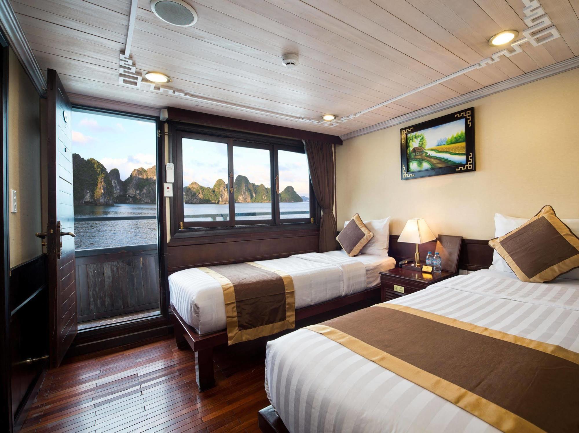 Halong Glory Legend Cruise Hotel Hạ Long-öböl Kültér fotó