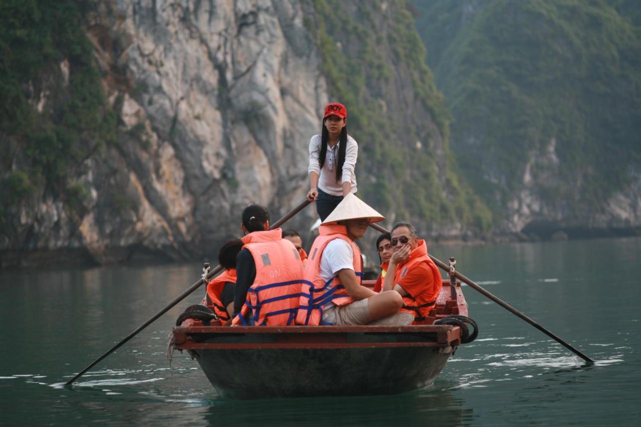 Halong Glory Legend Cruise Hotel Hạ Long-öböl Kültér fotó