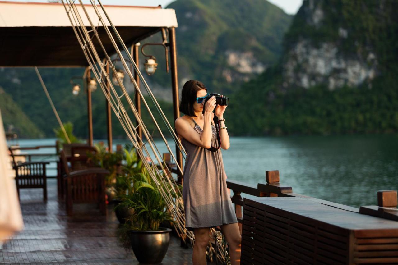 Halong Glory Legend Cruise Hotel Hạ Long-öböl Kültér fotó